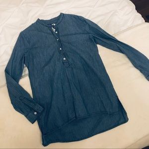 NEW Jean Striped Shirt
